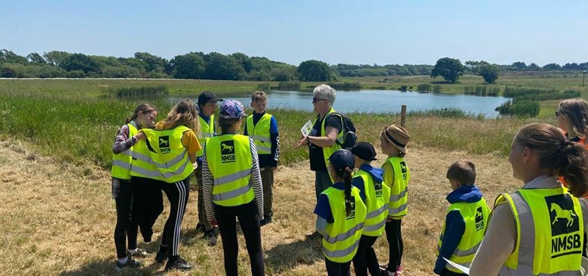 Primary School Students visit for Bumblebee Safari