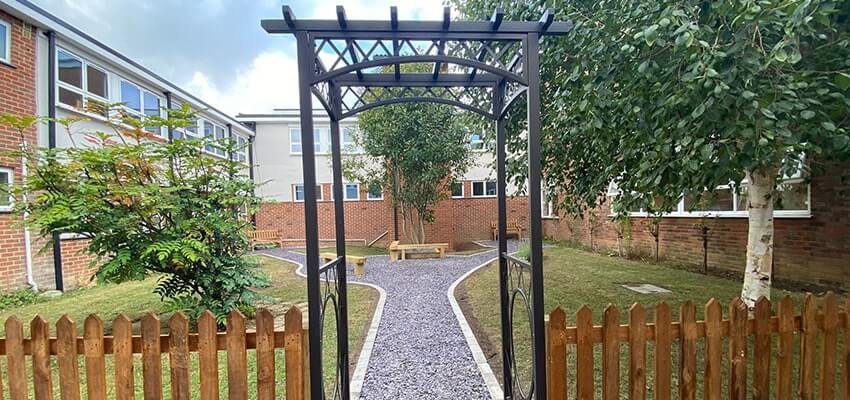 Transforming the Arnewood School's Memorial Garden