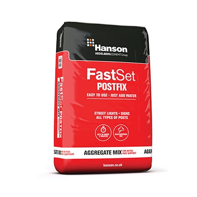 February NMSB Offer Hanson Fast Set Post Fix 25KG